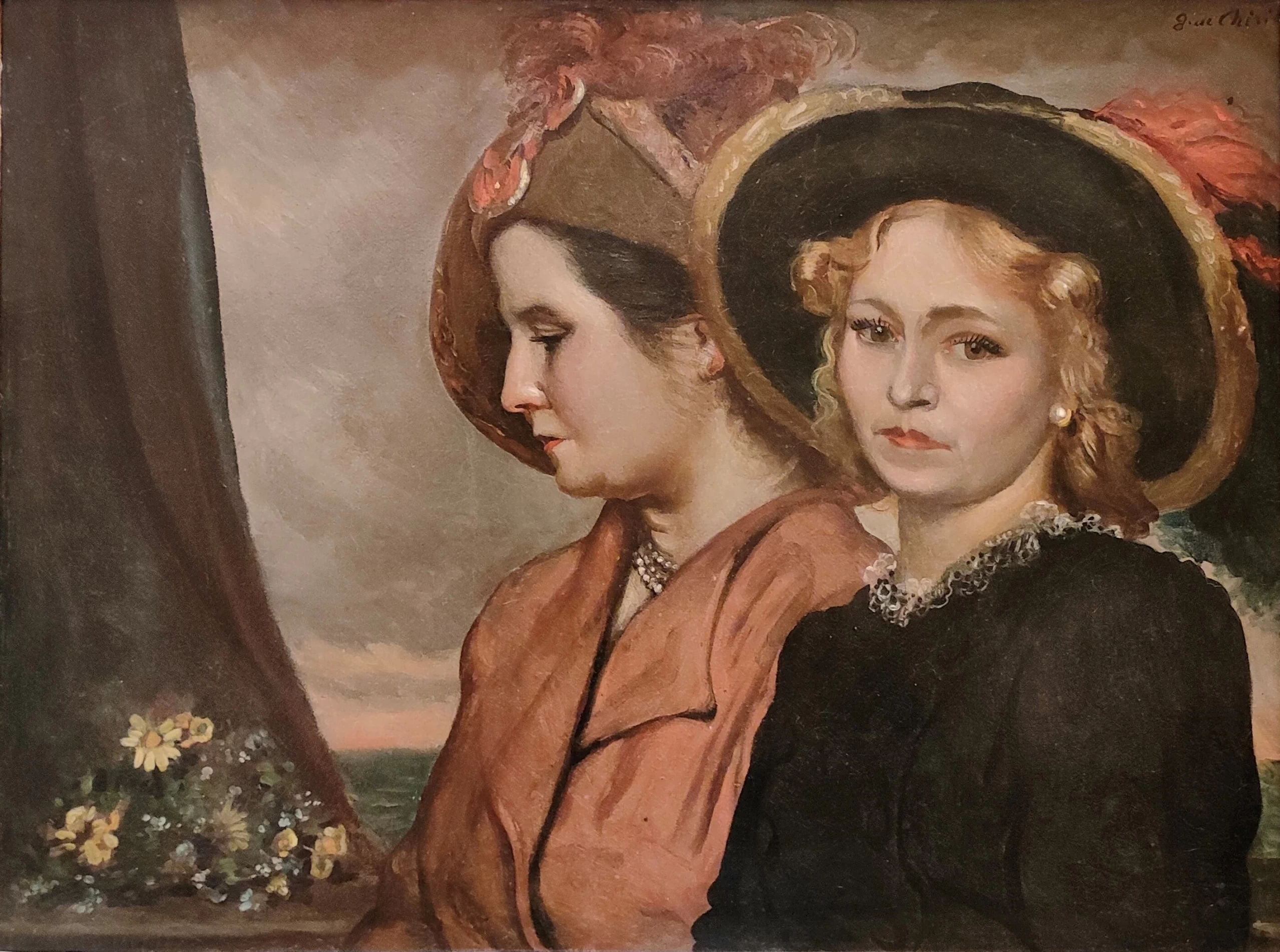 Giorgio De Chirico - Le amiche, Museo Boncompagni Ludovisi per le Arti Decorative, Roma